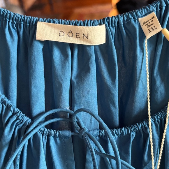 Doen Quinn Dress, soft cobalt, XXL - Picture 5 of 7
